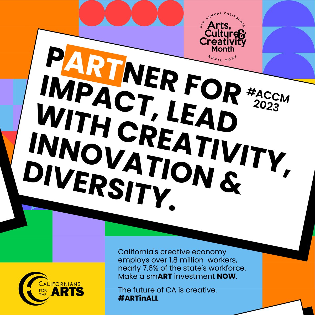 LAPlazaLA's tweet photo. Small & mid-size orgs continue to struggle to survive. According to the 2023 Otis Report on the Creative Economy, performing & fine arts are -24% in employment growth.
Don’t cut arts & culture funding. FUND SB 1116 + SB 628
#ACCM2023 #fundCAArts #ARTinALL
https://t.co/l7noPpYj3N https://t.co/QsceE2mb7E