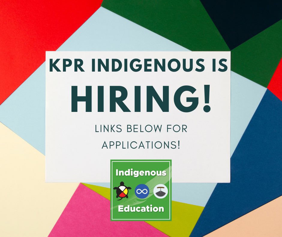 <a href="/kprindigenous/">KPRDSB Indigenous Ed. Dept</a> <a href="/kprschools/">KPRDSB</a> is hiring! We currently have 2 Indigenous Student Worker positions (1 Peterborough, and 1 Northumberland/Clarington) and 1 long-term maternity leave position for an Indigenous Graduation coach! Application links are in the comments below!