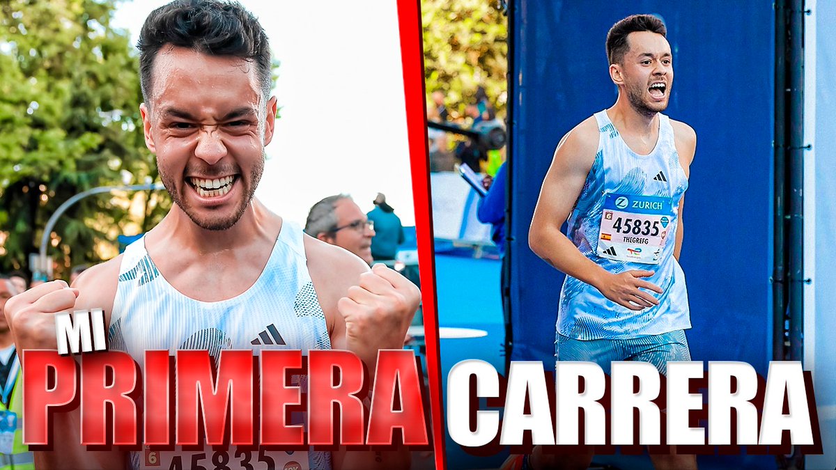 TheGrefg's tweet photo. ¡NUEVO VÍDEO!

🏃‍♂️💙 LA PRIMERA CARRERA DE MI VIDA 💙🏃‍♂️

Espero que os guste porque para mí este reto ha significado MUCHO. 🙏🏻▶ https://t.co/hasmwiQ5nK https://t.co/vpKYCQAN8N