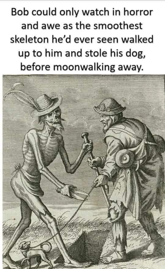PMcyoloswag's tweet image. Poor Bob #memes #moonwalk #spookymemes #shitpoasting