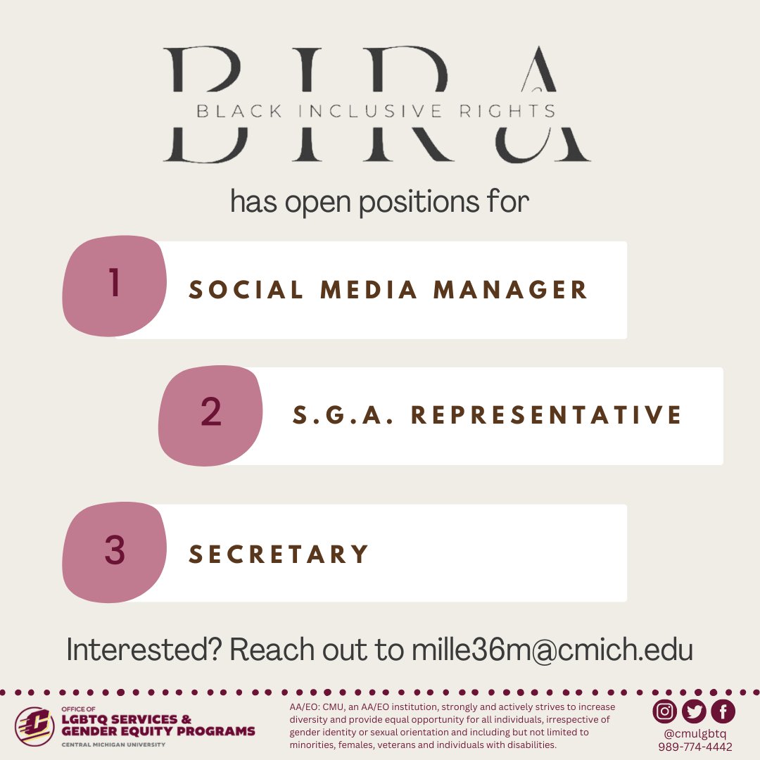 CMU LGBTQ Services/Gender Equity Programs tweet media