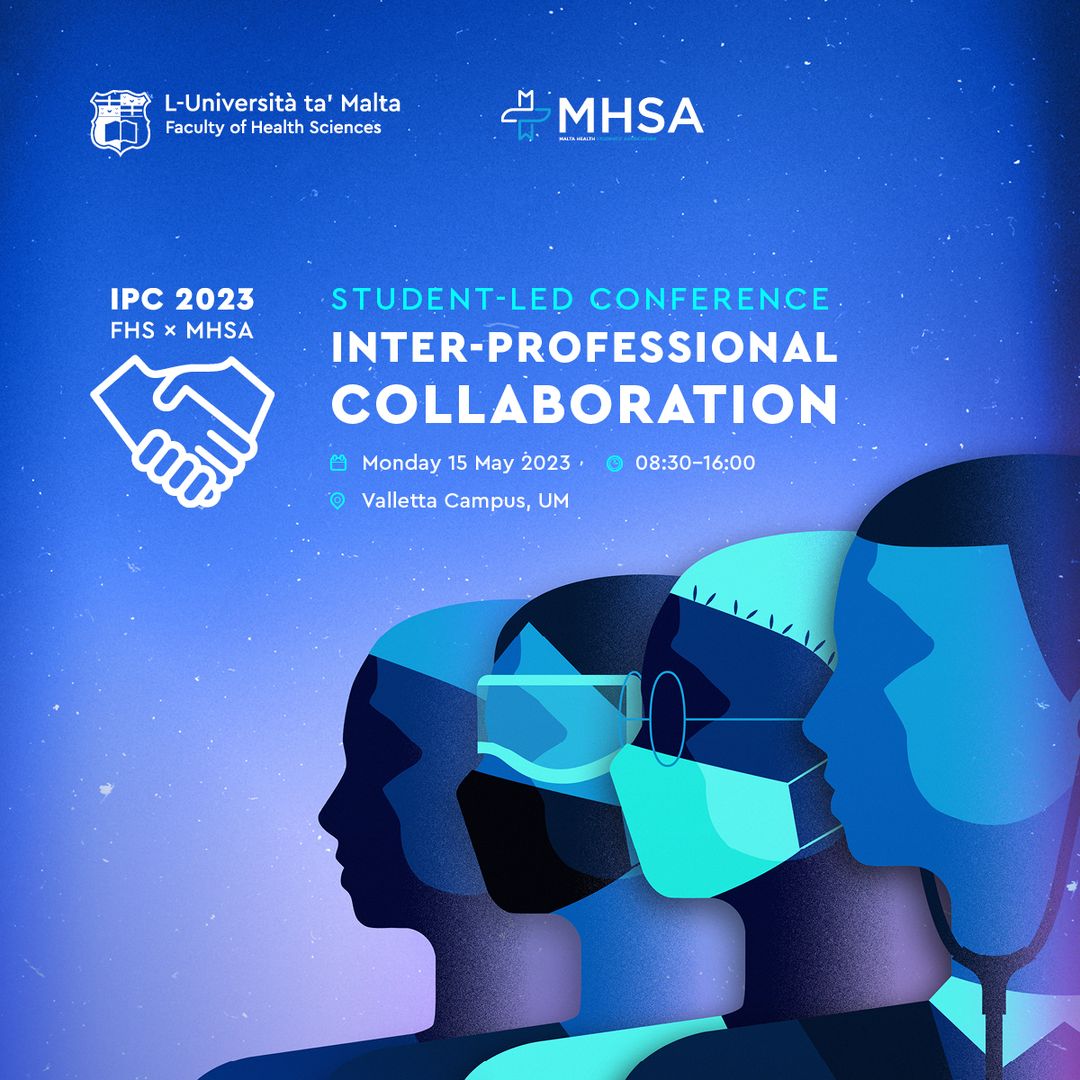 Student-led conference on #interprofessional collaboration Registration: docs.google.com/.../1FAIpQLSer… @UMmtnursing @umphysiotherapy @UMradiography @slun1 @AdrienneGrech @TrevorAbela