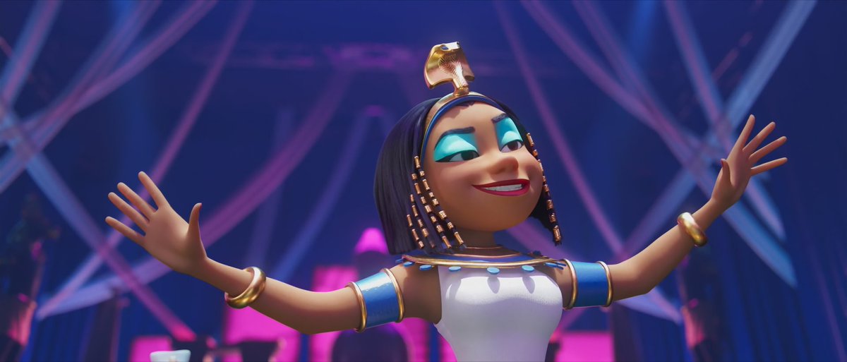 Reference Emporium on Twitter "Screenshots of Aida from Mummies. Album