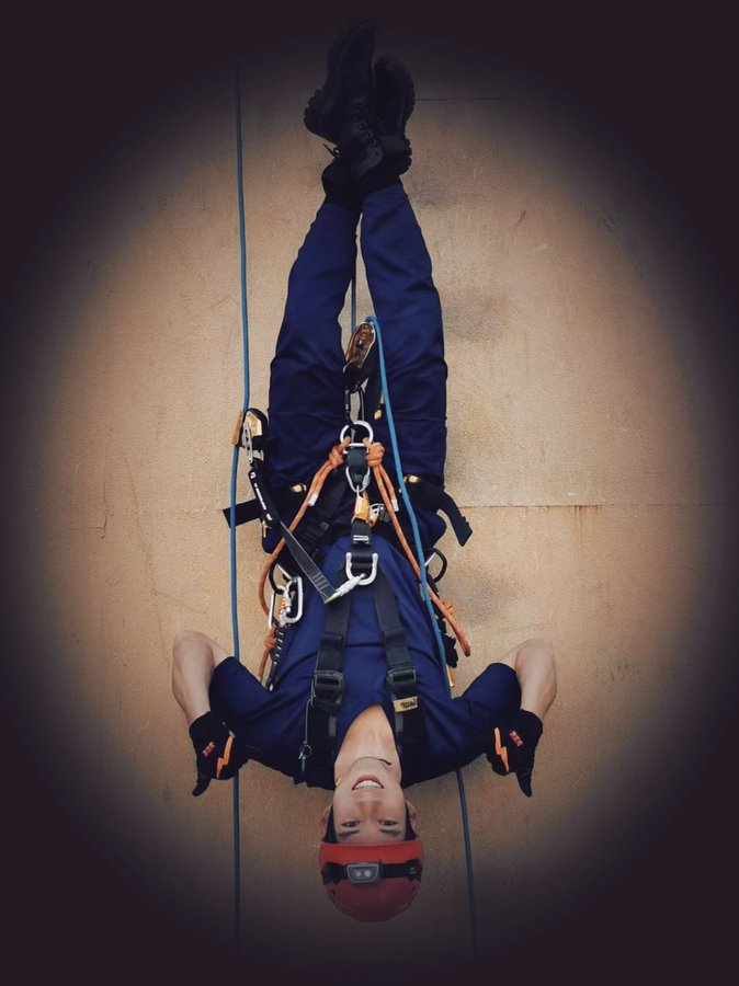 CdramaL's tweet image. 「📸 | O estúdio de #HanDongjun (#ElvisHan) compartilhou uma foto do ator para o filme #FlashOver que será lançado em 28 de abril ❤