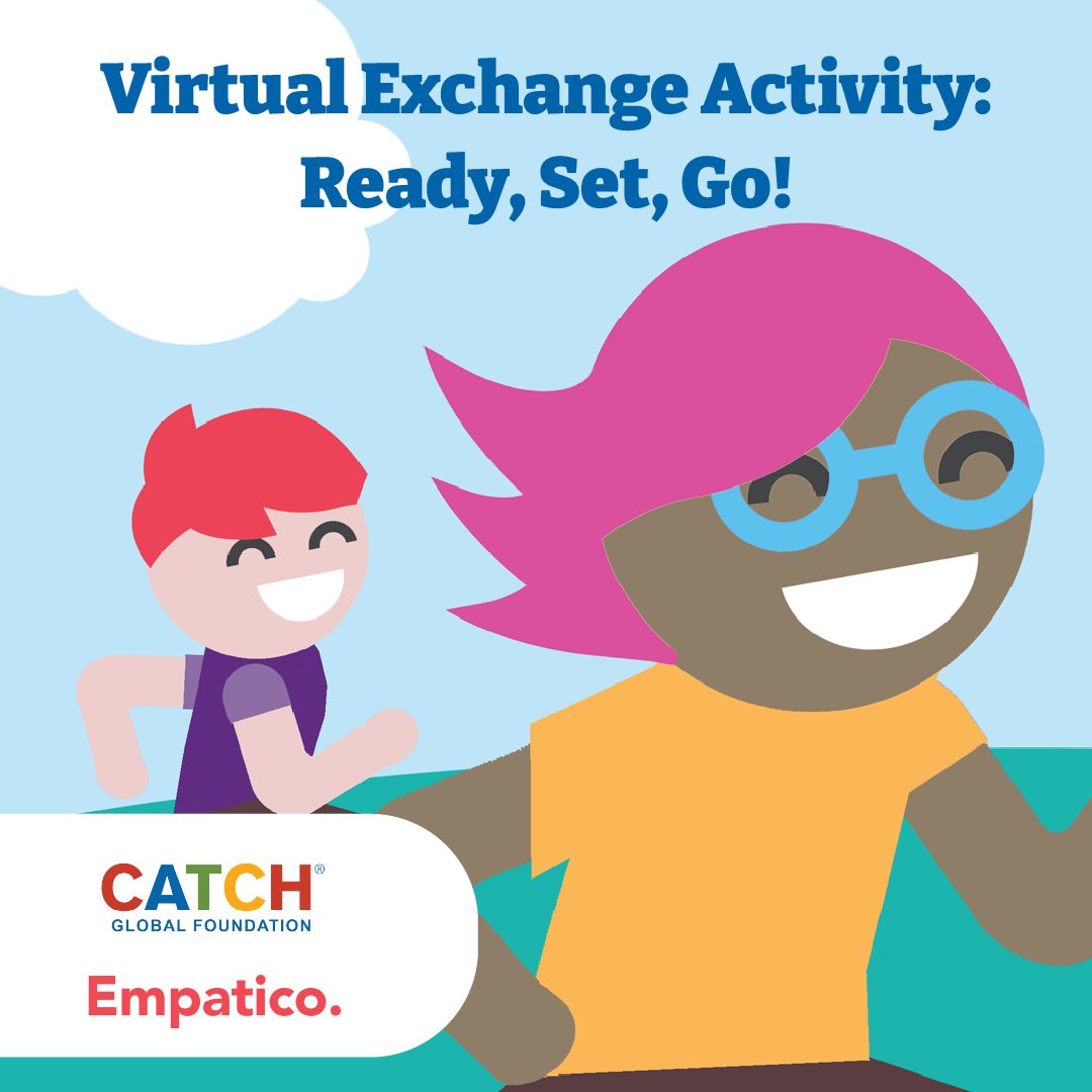 CATCHhealth's tweet image. Research shows that organized #physicalactivity improves abilities of self-regulation, self-esteem, &amp;amp; empathy. Engage students in CATCH&apos;s Virtual Exchange Activity: &quot;Ready, Set, Go&quot; and connect to classrooms around the world! #sparkempathy @EmpaticoOrg embedded-library.empatico.org/classroom-acti…