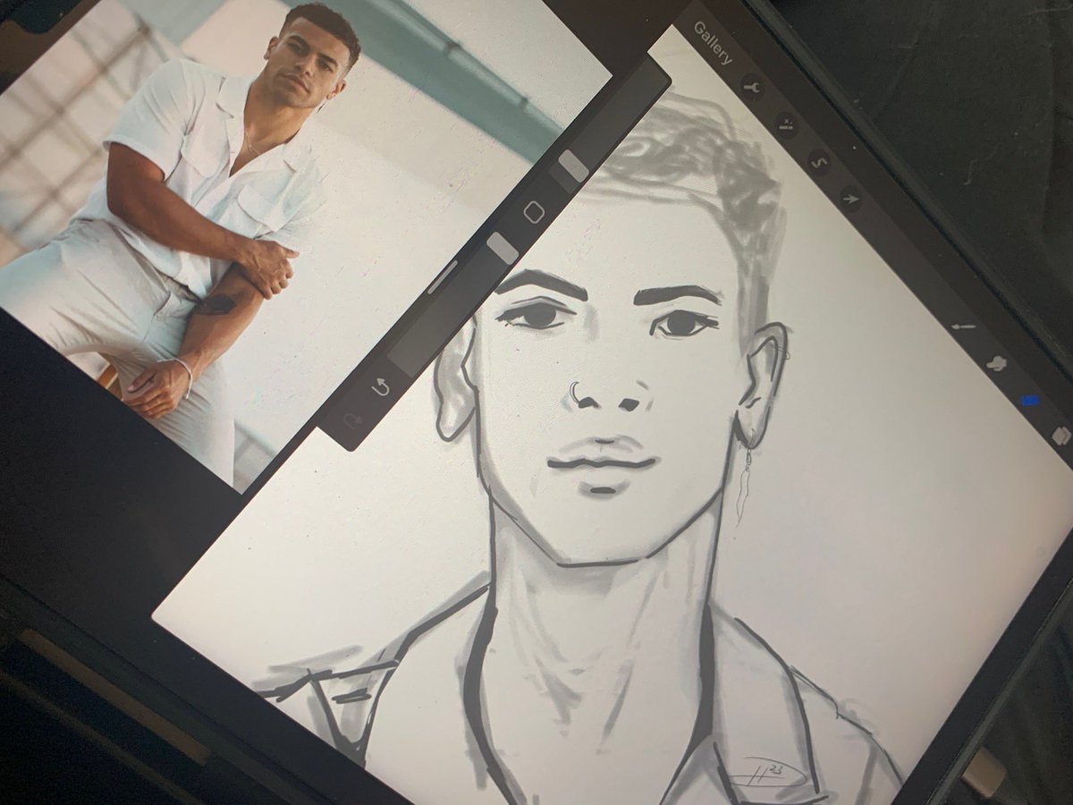 TAArts88's tweet photo. Sorry I have been so quiet! Too many SM profiles 🙈 

This is 14/52  🖤 Ref photo by Kenzie Kraft on Unsplash 🖤

#digitalart #DigitalArtist #digitalillustration  #maleportrait  #portrait #pose https://t.co/RvQIe8p9rS