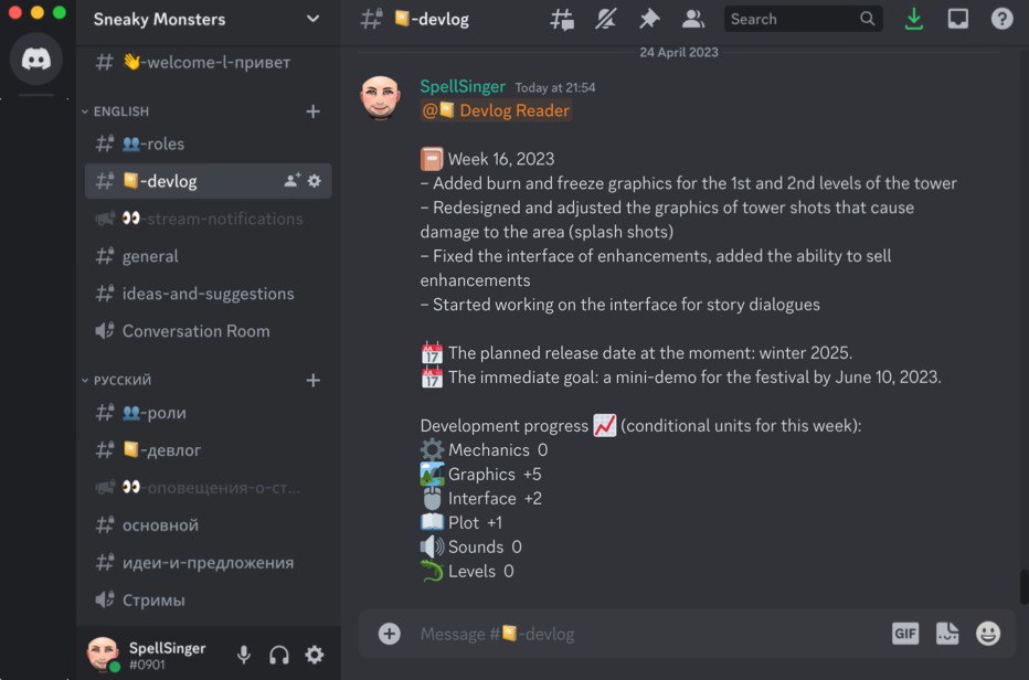 #devlog Week 16, 2023   

#gamedevelopment #gamedev #indiedev #towerdefense #towerdefence #developer #IndieGameDev