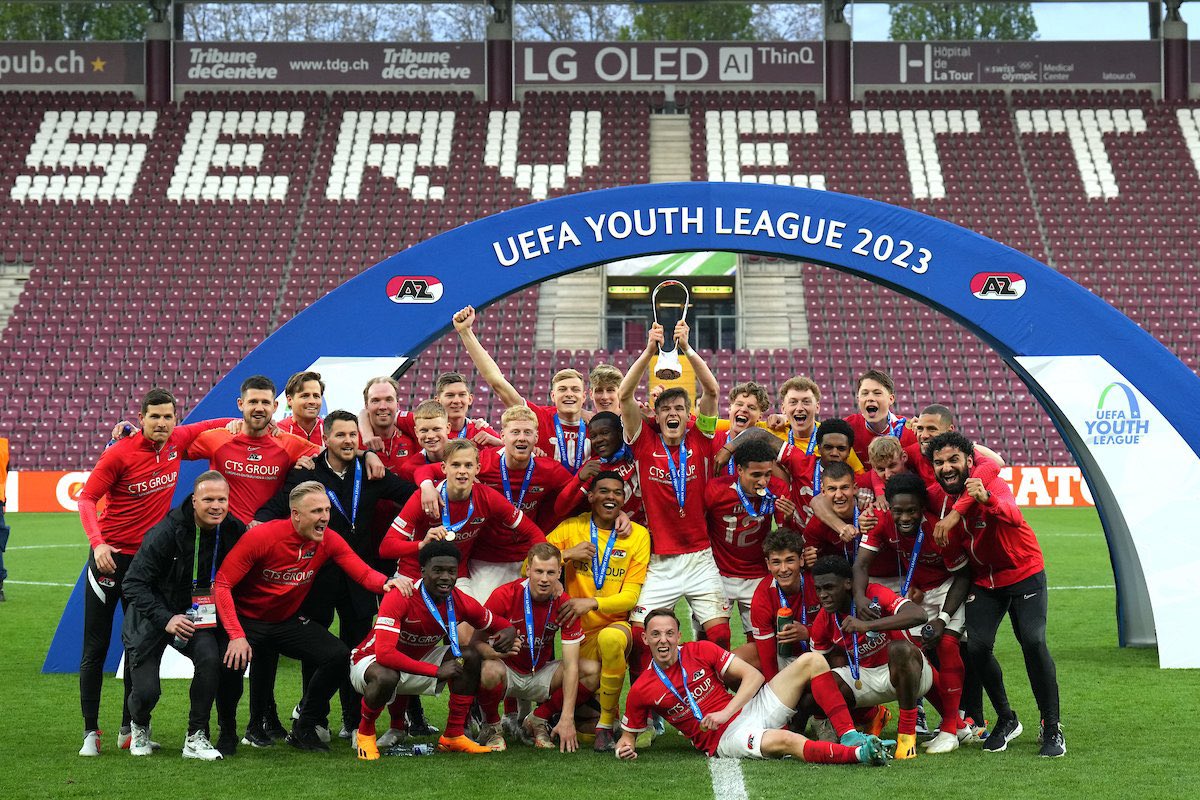 Winners youth league 2022/2023 <a href="/jansierksma/">Jan Sierksma</a> <a href="/RonVlaar4/">Ron Vlaar</a> <a href="/AZ_Alkmaar/">AZ_Alkmaar</a> <a href="/AZAlkmaar/">AZ</a> 🏆