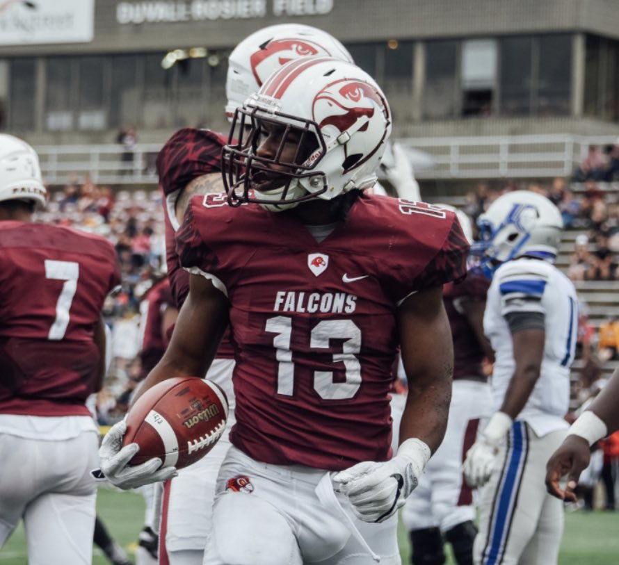 Thankful to have received a offer from Fairmont State University, THANK YOU GOD <a href="/Coach_Lawless/">Coach Dustin Lawless</a> @lancer_footbal <a href="/247Sports/">247Sports</a> <a href="/Lancer_Recruit/">𝕄anchester Lancers Football Recruiting</a>