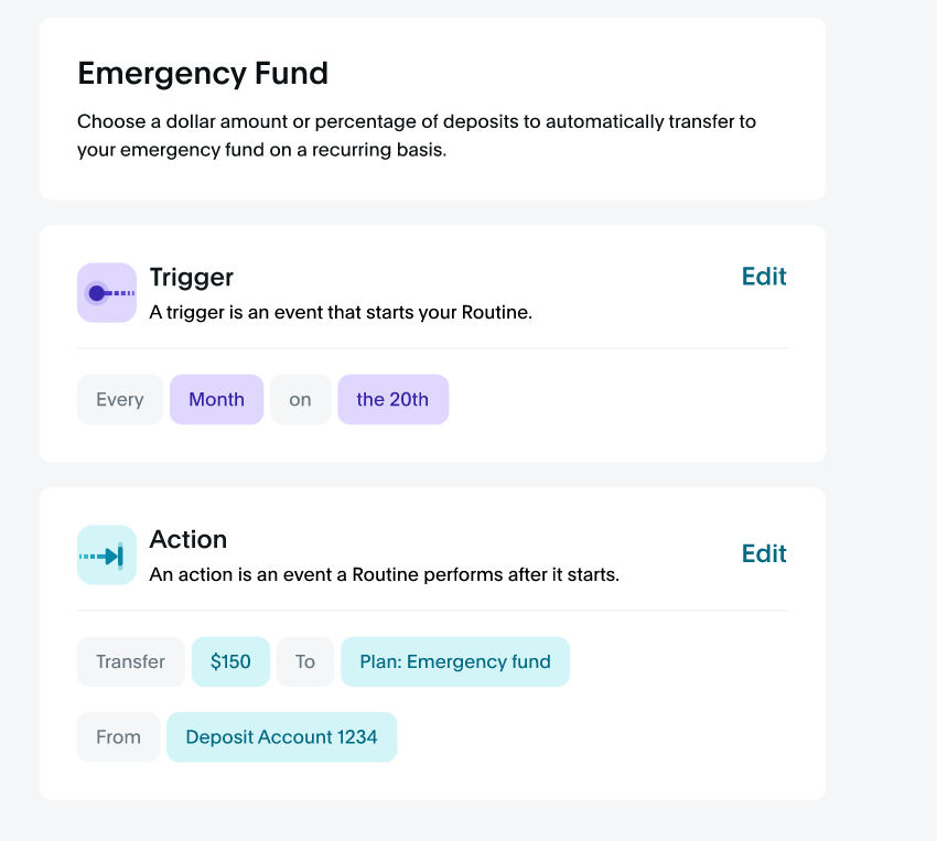 hmbradley's tweet photo. ⚡️ROUTINE OF THE DAY⚡️

Emergency Fund
Unexpected expenses are part of life. Make automatic contributions to your emergency savings Plan and ensure you’re prepared for whatever life throws at you.

Try it here 👉https://t.co/lqUMEAHVIt https://t.co/YPlBsuMa6Z