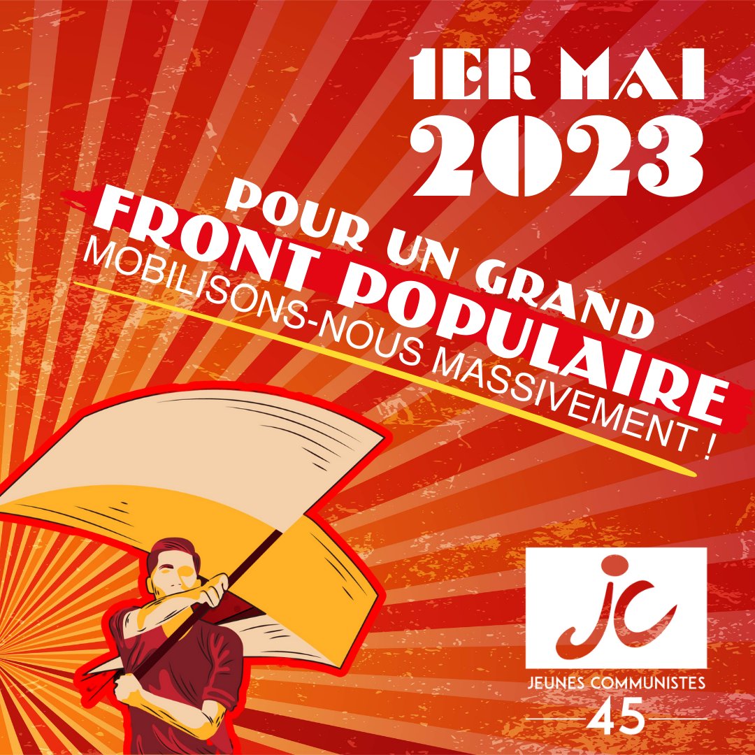 💥Ce 1er mai sera populaire ou ne sera pas !

✊Faisons de la fête des travailleur·euses un mouvement de protestation massif contre le gouvernement !

👉Macron s'attaque au travail et à nos retraites, ne le laissons pas faire ! Défendons ce que nous avons conquis par la lutte !