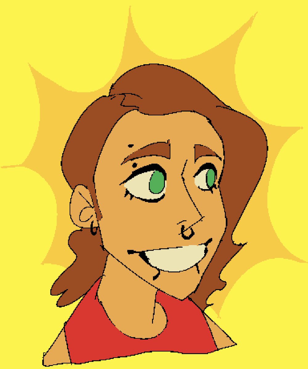 ravenkroftt's tweet image. ms paint style doodle dump

i finally figured out how to mimic mspaint in procreate and im so happy