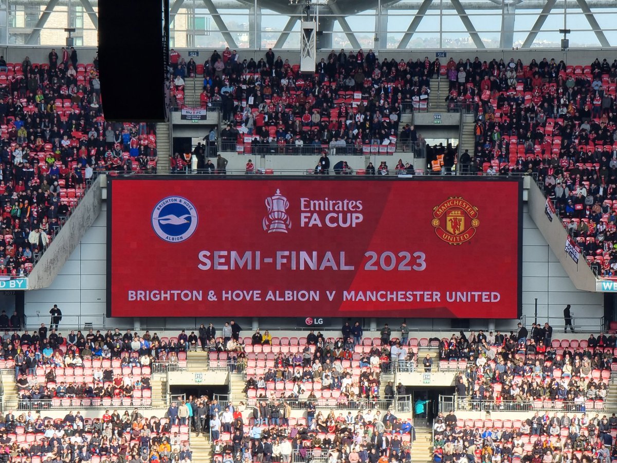 Sheepykins's tweet photo. @wearebrighton @OfficialBHAFC #Facupsemifinal #WembleyStadium #BHAFC https://t.co/bfGQTW8FgL