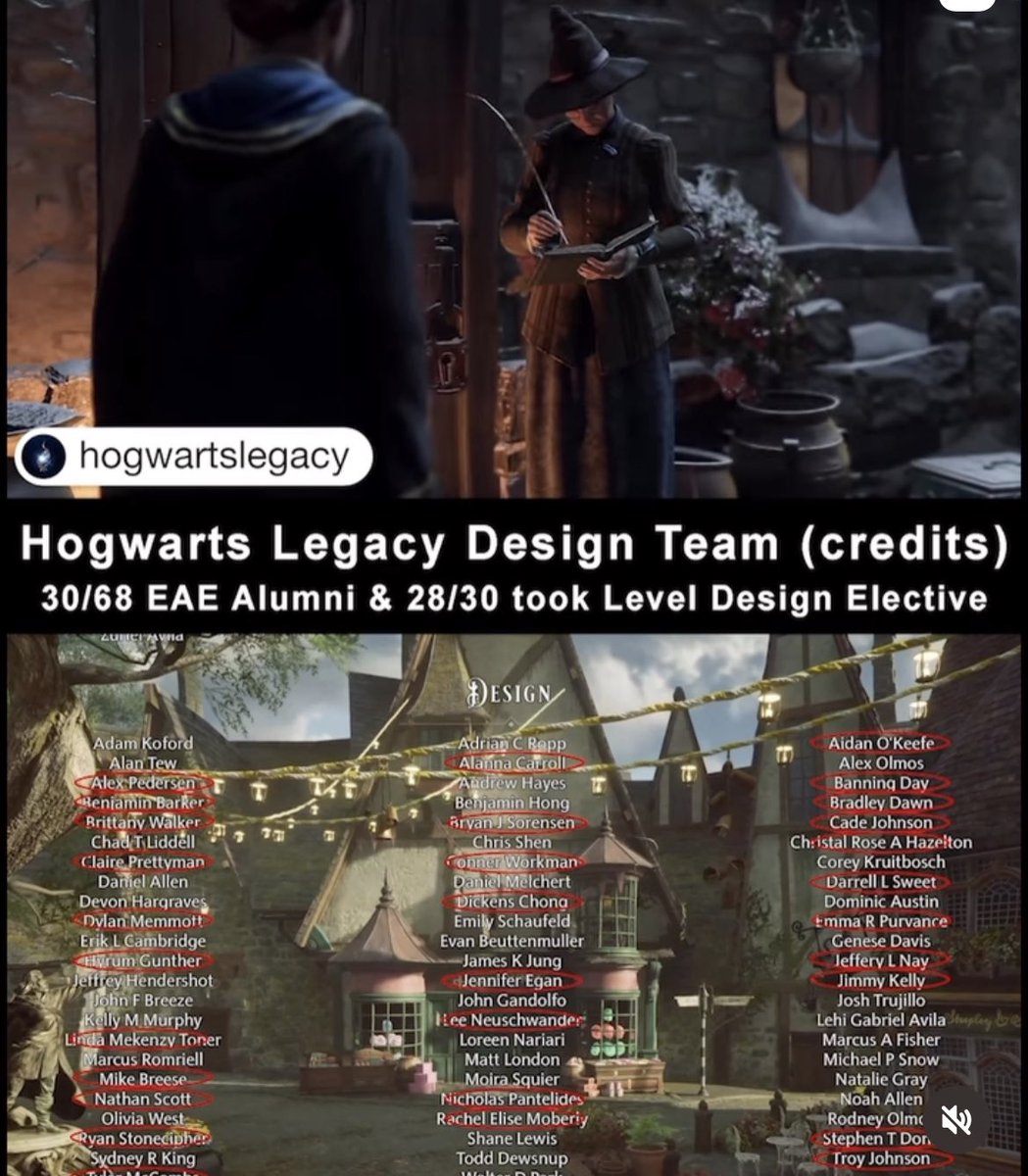 UUtah's tweet photo. Released in February, the wildly popular video game @HogwartsLegacy has surpassed over $1 billion in revenue, according to industry analysts. 

The creativity behind this success was fueled in large part by #UofU alumni. Nearly half of the game’s designers are @eae_gamerU alums! https://t.co/8OGkrLQIjC