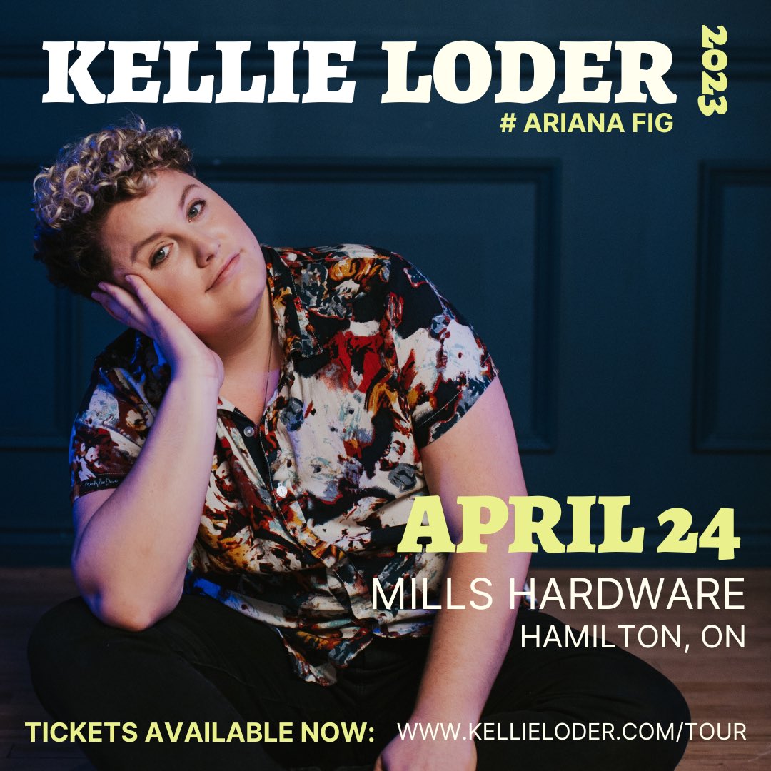 I’m in Hamilton, Ontario tonight! Tickets at kellieloder.com/tour
