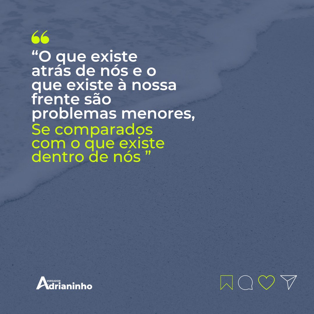 AdrianinhoFlor's tweet photo. Todos os dias são chances especias de fazer coisas grandes! 
e hoje, qual a grande realização de hoje?

#vereadoradrianinho #ingleses #nortedailha https://t.co/w5LMmDTZSR
