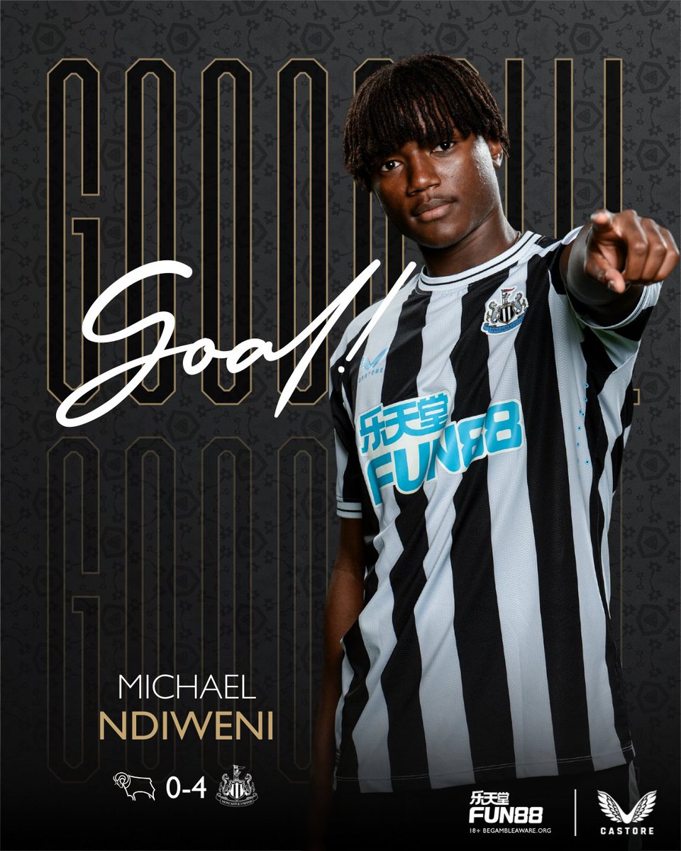 NUFC's tweet photo. The young Magpies are running riot! ⚽️⚽️⚽️⚽️

⚫️⚪️ https://t.co/vVMceiSXdm