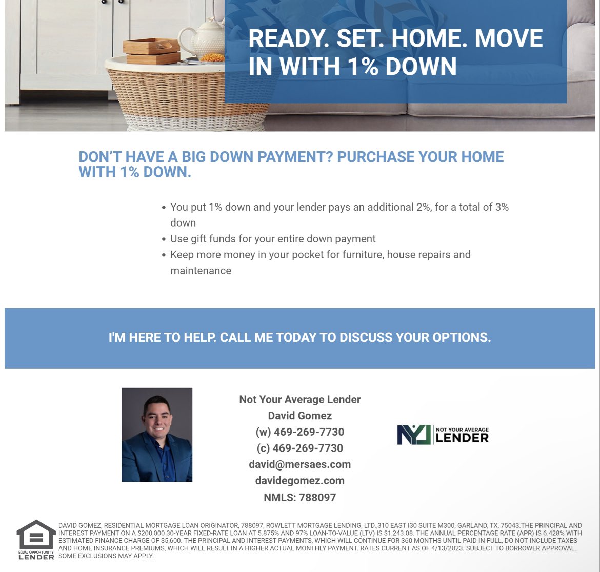 Too good to be true?

I’ll even throw 💵 in 1% of my Real estate commission towards your purchase 🏡