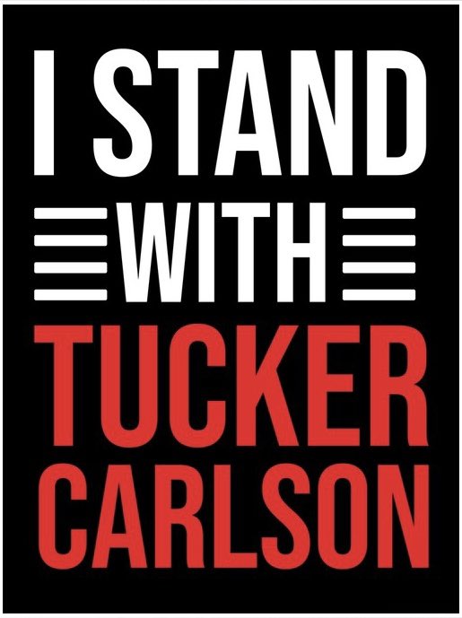 I stand with <a href="/TuckerCarlson/">Tucker Carlson</a> 🇺🇸 

Do you?