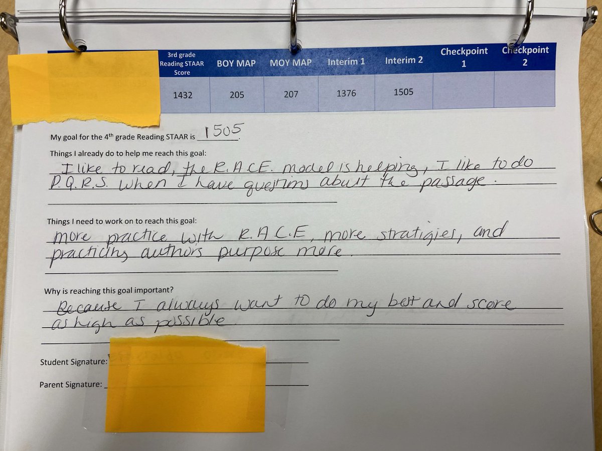 #mondaymotivation We see you Principal Medrano @PeralesESchool hosting student goal conversations w/ 3rd-5th scholars to prep for amazing STAAR performances! #growthwins #everyminutecounts