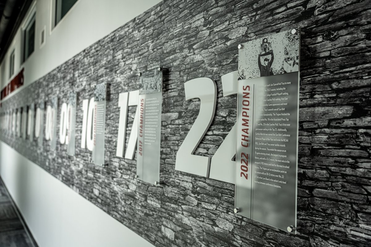 TroyTrojansFB's tweet photo. A little spring redecorating in the 🏠

#RiseToBuild | #OneTROY ⚔️🏈 https://t.co/sF6RHofcHk