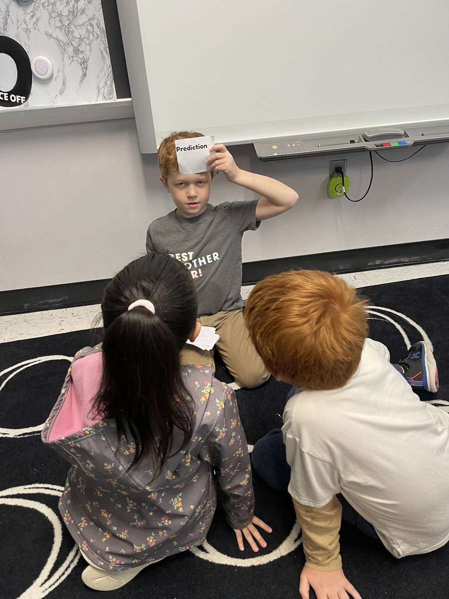 NicolePierro6's tweet photo. Playing headbands as a review game today! #WES https://t.co/kVIkPSno6x
