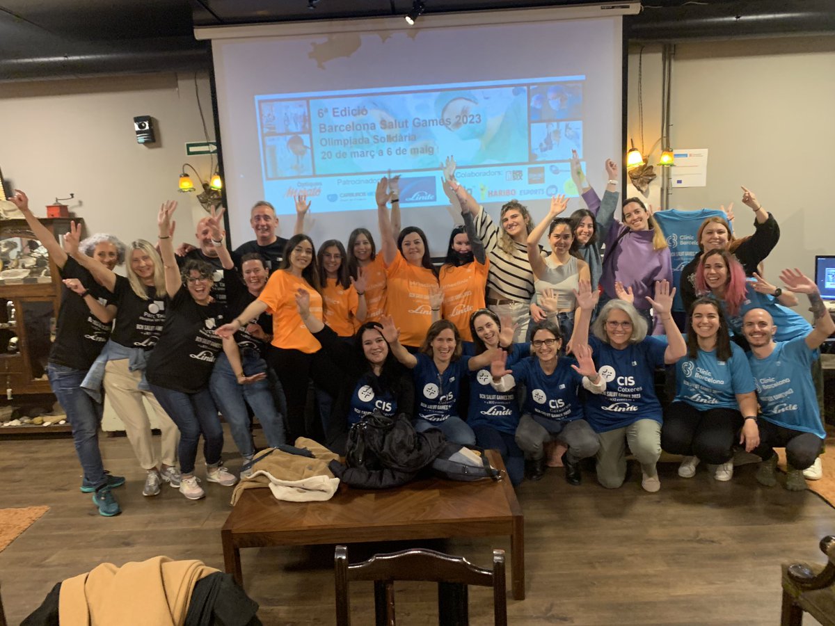 bcnsalutgames's tweet photo. Grup BN d’escape room dels @bcnsalutgames 2023. Els equips de @parctauli @barnaclinic @CAPSBEsq #ciscotxeres i @hospitalclinic al @escapehuntbcn L’olimpíada solidària de la #salut i #recerca. 🔎🔍🔎🔍🕵️🕵️🕵️Moltes gràcies a @LindeGasEspana per posar color a l’olimpíada https://t.co/RlBEtnuXG1