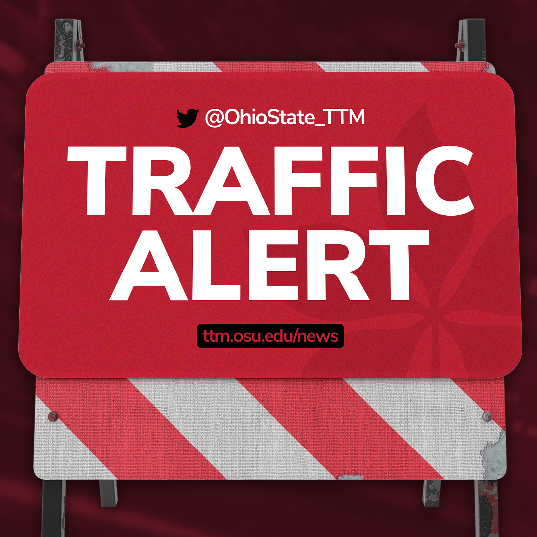 Traffic impacts due to <a href="/CapCityHalf/">Capital City Half</a> on Saturday: 

Lane Ave., High St., Fyffe Rd., Woody Hayes Dr., Tuttle Park Pl., Annie and John Glenn Ave., Neil Ave., 18th Ave., College Rd. and 12th Ave. will experience rolling closures. 

MORE: ttm.osu.edu/news/2023/04/2…