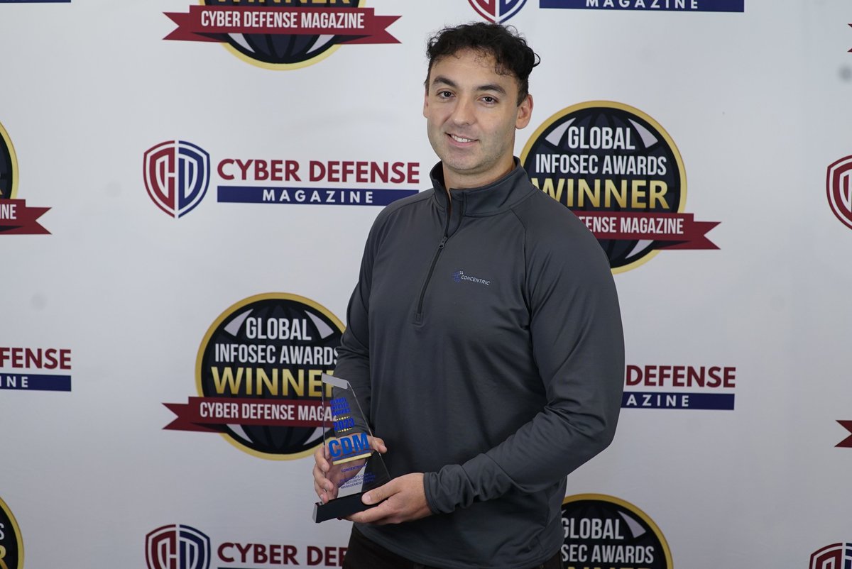 Cyber Defense Magazine #CDM Publisher Gary Miliefsky is thrilled to Announce! The Prestigious Cyber Defense Magazine's Global Infosec Awards 2023 #Winner <a href="/IncConcentric/">Concentric Inc</a> AI at the RSA Conference Rise above the noise! #RSAC2023