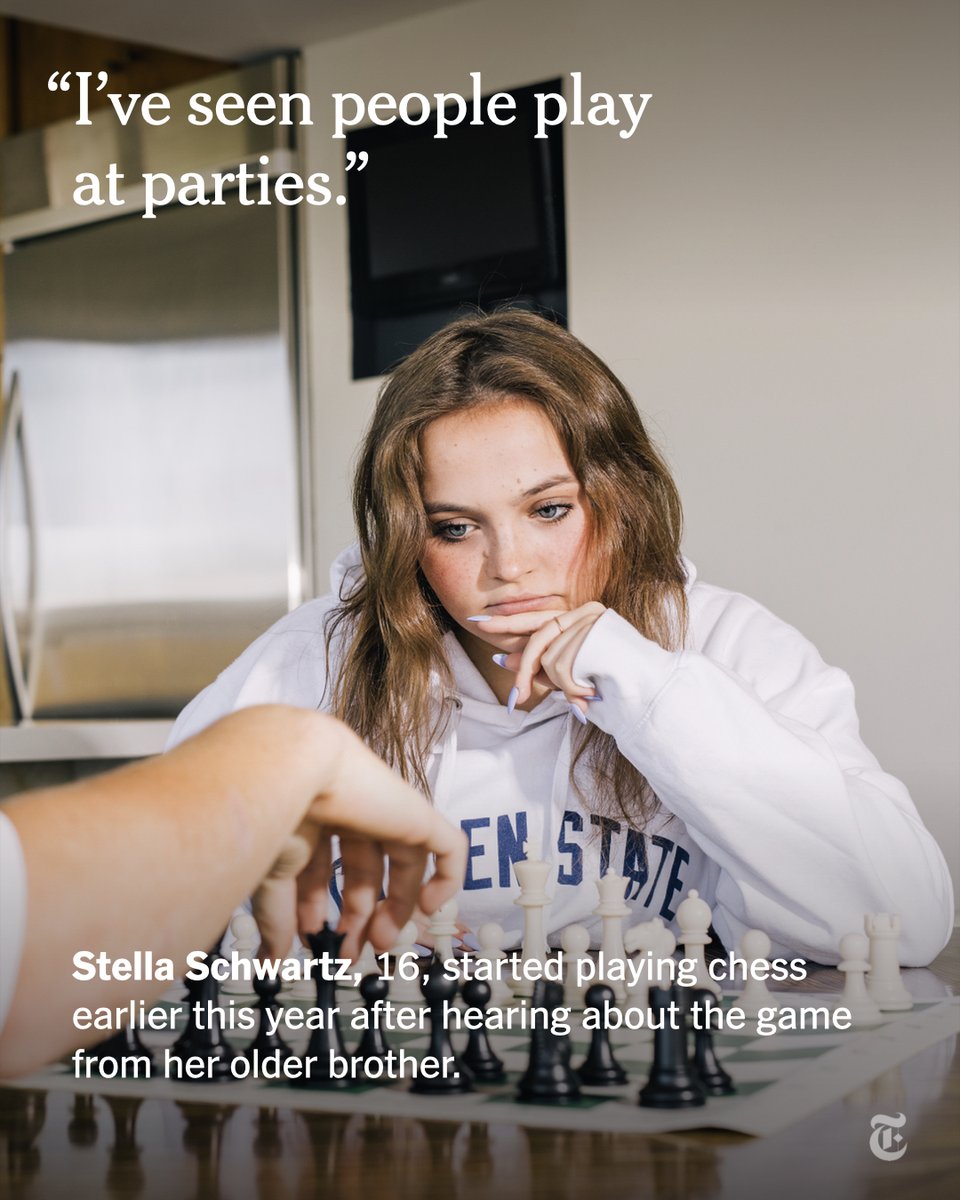 The New York Times on Twitter "More teens and young adults are chess fans, in part