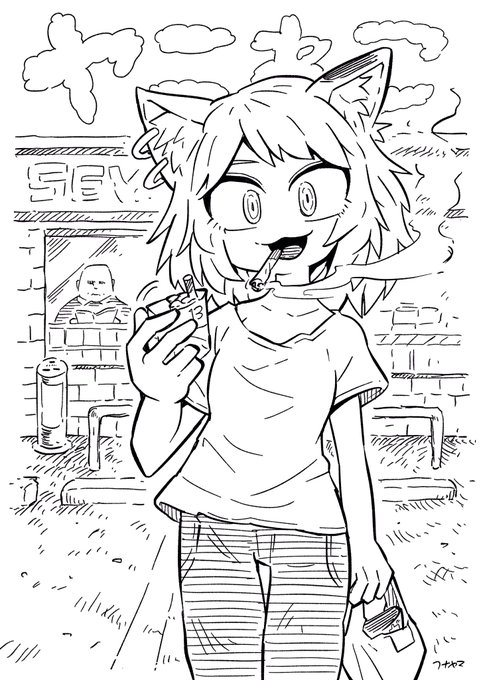 ヤニねこ https://t.co/uaV4l0Y0Kd