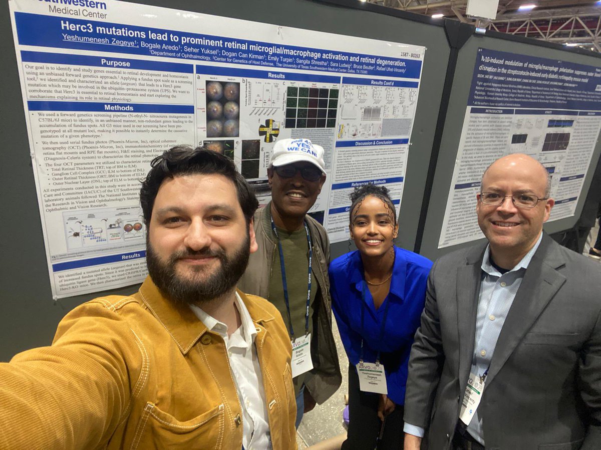 UfretLab's tweet photo. Yesh did a great job presenting her ARVO poster… lots of visitors… and then a nice lunch and beignets at Cafe Beignet! https://t.co/Fm1vHoyr2Z