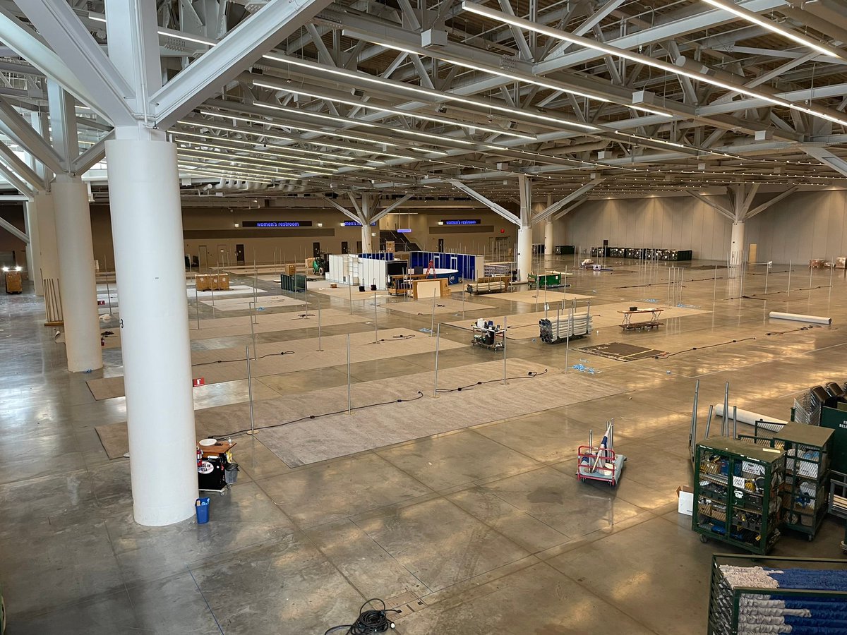 AmerFoundrySoc's tweet photo. Setup for this year’s #MetalcastingCongress is underway! We can’t wait to see you all this week in Cleveland!
https://t.co/QKNDmudvsg https://t.co/XPILeRVO0k