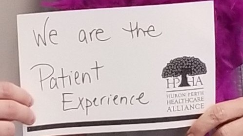 The Huron Perth Healthcare Alliance celebrates #pxweek2023 We cannot thank each and everyone of our staff/physicians/volunteers and independent practitioners for all that they do to make our patients, their caregivers and their families' experience an exceptional one! #PXWeek