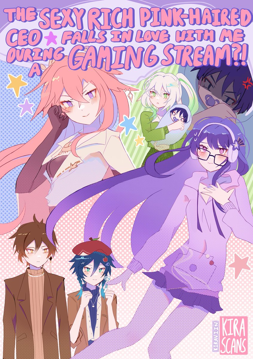 #原神 #eimiko THE SEXY RICH PINK-HAIRED CEO FALLS IN LOVE WITH ME DURING A GAMING STREAM ??!?!??