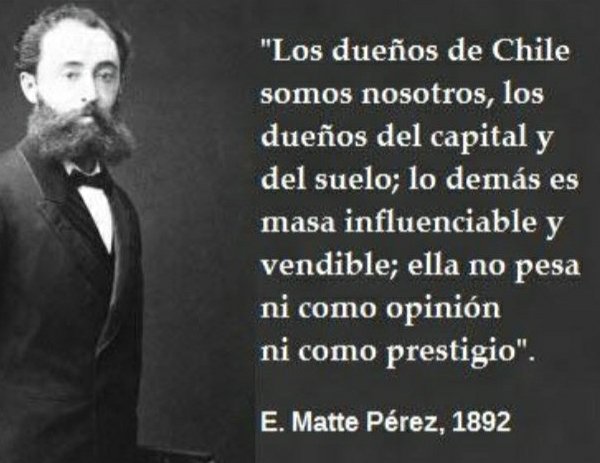 E1Marcela's tweet photo. @reloaled LOS FACHOS Y SUS DELIRIOS #NoWei
Nos cagan como quieren los patrones de #Chile  #CHILENEGACIONISTA https://t.co/frFoioT0PW
