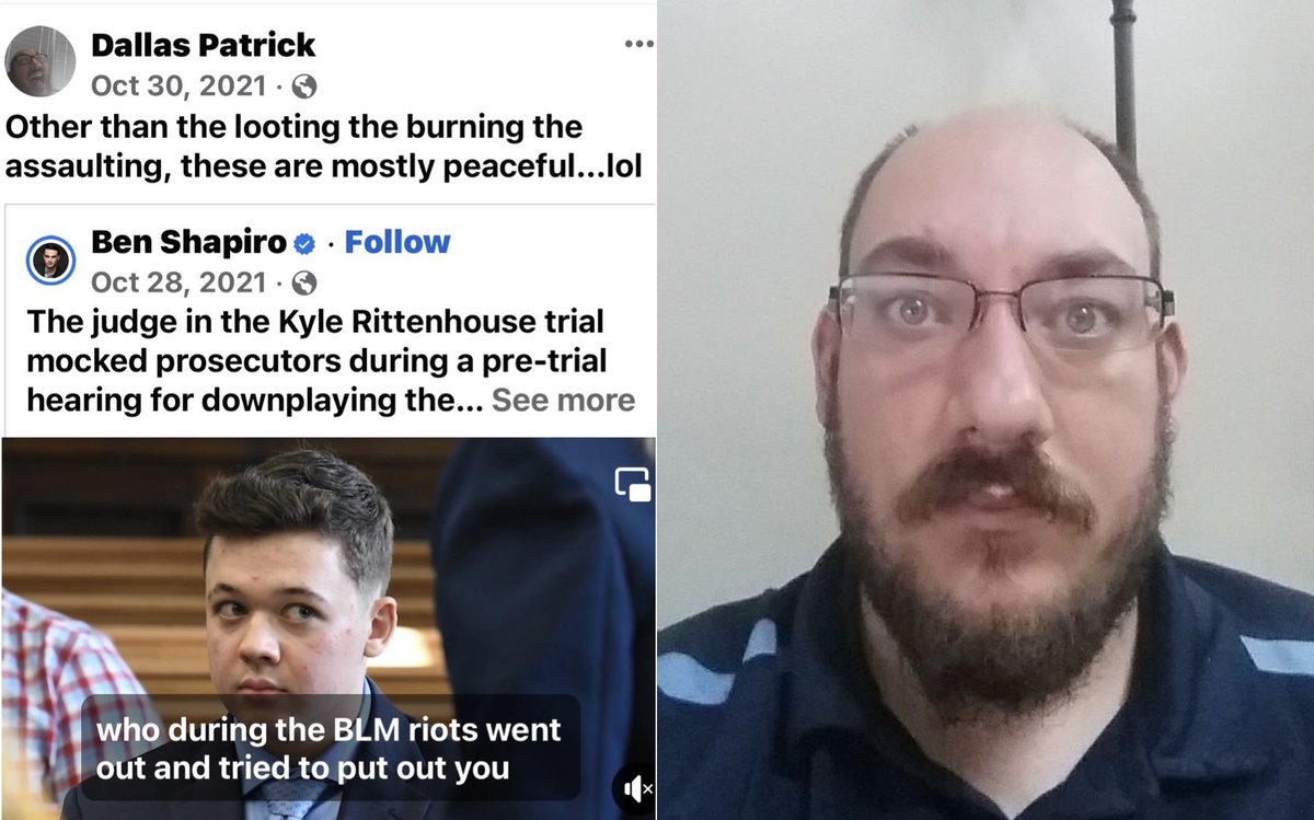 antifaoperative's tweet image. Texas man &amp;amp; Ben Shapiro fan, Dallas Patrick, has been arrested for sexually abusing five children under the age of 10.