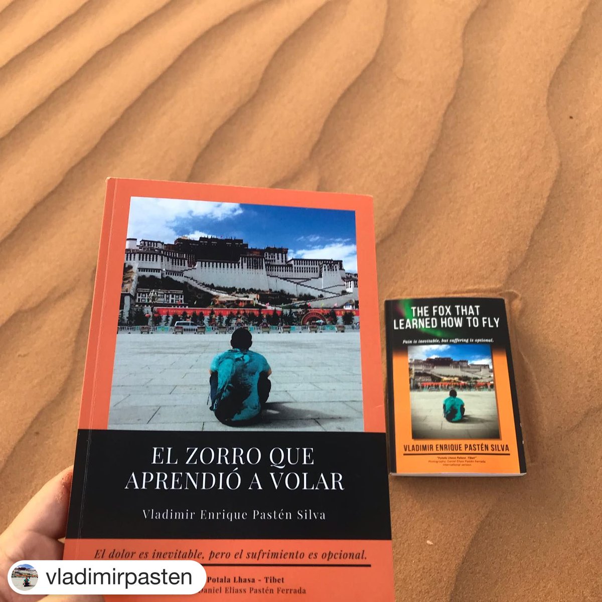 #Repost 
.
Adquiere, lee y regala mi libro “El zorro que aprendió a volar” en español e inglés y comienza tu propia travesía. Te comparto un poema de mi amigo “El poeta del camino” Khalifa Abdelfettah:

#librosrecomendados #library #libroschile #librosenespañol #librodereflexion