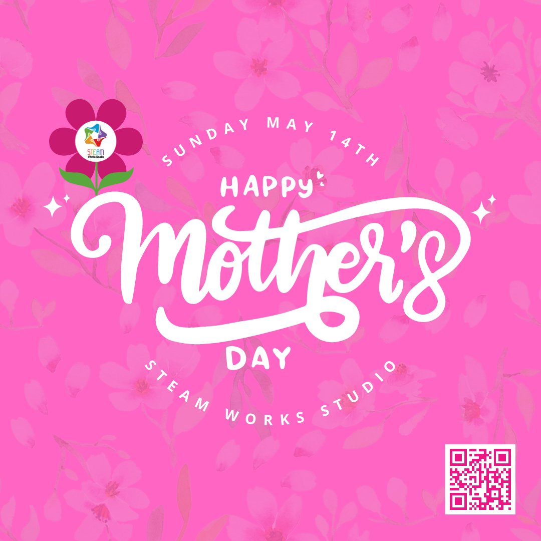 Wishing all Mother's a Very Joyful & Happy Mother's Day from STEAM Works Studio Canada - Alberta! 💐❤️

#CelebratingMoms #HappyMothersDay #MothersDay2023 #steameducation #steamworksstudio

🔗 steamworksstudio.ca