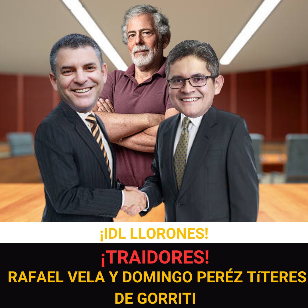 Hasta ahora #PatriciaBenavides está demostrando que hace un excelente trabajo como #fiscaldelanación y no son títeres como #RafaelVela y #DomingoPeréz... ¡TRAIDORES! #Gorriti