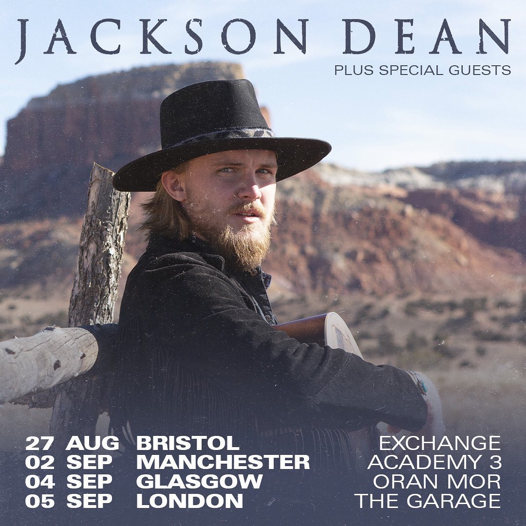 TheJacksonDean's tweet photo. JUST ANNOUNCED! Catch us in the UK this fall.

8/27 - Bristol - @exchangebristol 
9/2 - Manchester - @MancAcademy 
9/4 - Glasgow - @OranMorGlasgow 
9/5 - London - @TheGarageHQ 

Presale starts Wednesday at 10am, general ON-SALE Friday at 10am. Get your tickets at https://t.co/CkgdM7czzs