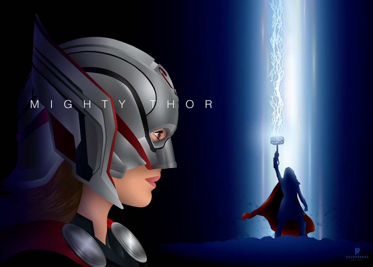 puckheroesart's tweet image. #MightyThor #Thor