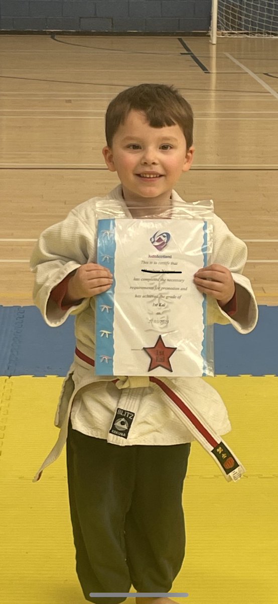 H would love to share his judo certificate with everyone 🥋 <a href="/MissNForbes/">𝓜𝓲𝓼𝓼 𝓕𝓸𝓻𝓫𝓮𝓼</a>