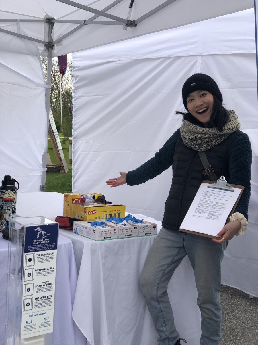 We had a great day chatting with folks about our exciting #water and #circulareconomy work, including efforts related to plastic pollution prevention, our plastics pathway with <a href="/TheTorontoZoo/">The Toronto Zoo</a> and @GreenMantraTech, and @glpcleanup (a joint initiative with <a href="/CGLRGreatlakes/">Council of the Great Lakes Region</a>)!!