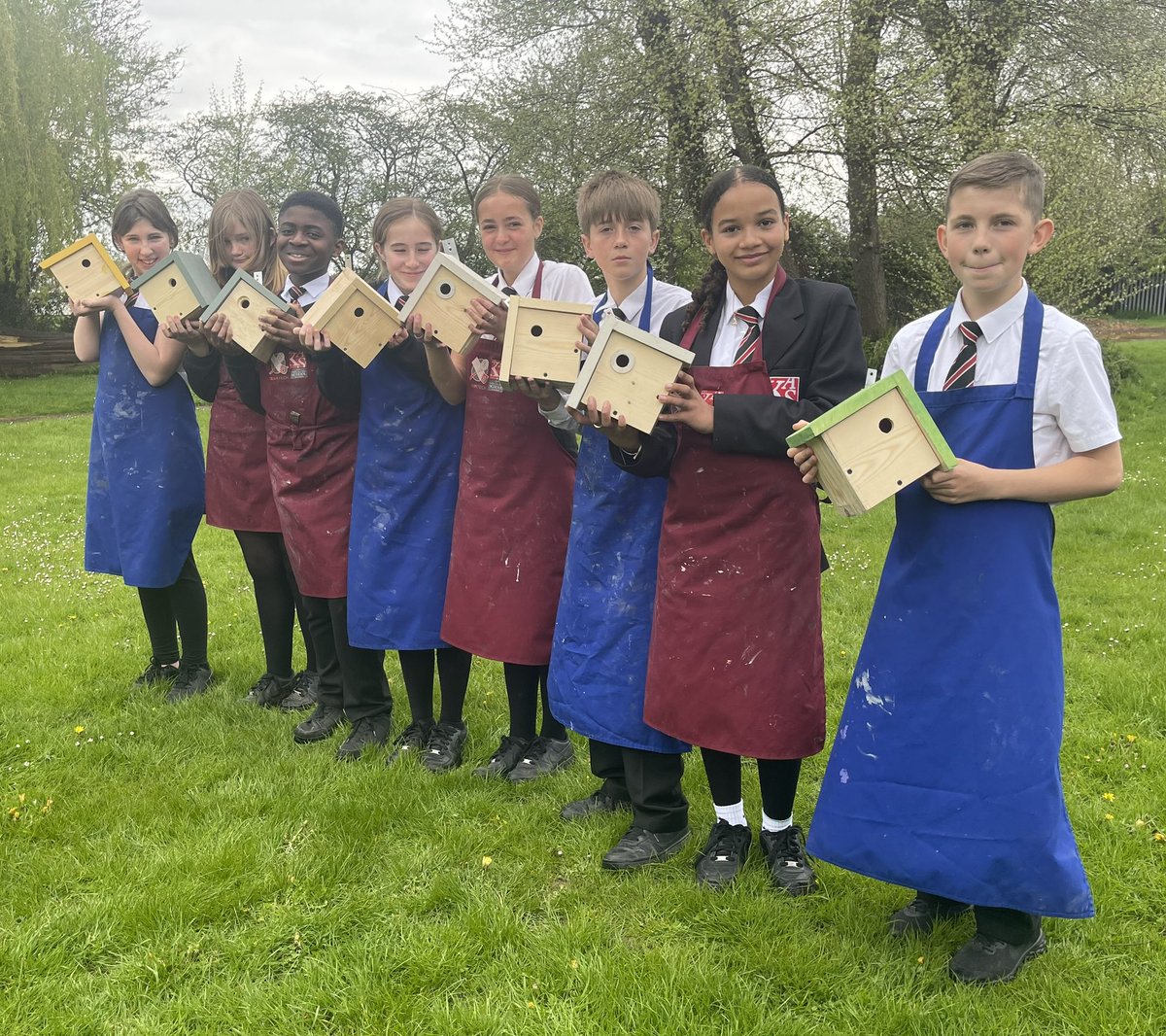 Team Tech TKASA (@tkasatech) on Twitter photo Another quality set of Year 7 <a href="/_TKASA/">The King Alfred School an Academy</a> bird boxes winging their way home! 🐦 #dadjokes Another quality set of Year 7 <a href="/_TKASA/">The King Alfred School an Academy</a> bird boxes winging their way home! 🐦 #dadjokes
