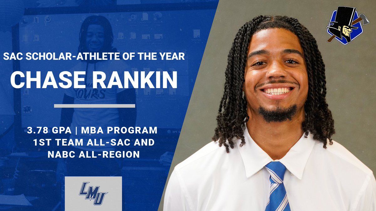 LMUMBB's tweet image. 📚Scholar-Athlete of the Year🏀
One more big congrats to Chase!
Full Story➡️bit.ly/3Lrb8E3
#GoSplitters #KeepTheChip #LMUMBB