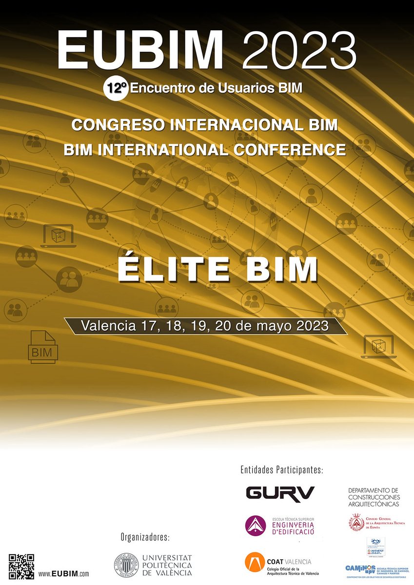 El próximo 1 de mayo finaliza la inscripción al Congreso EUBIM. Congreso Internacional BIM - 12º Encuentro de Usuarios BIM
eubim.com/inscripcion.ht…

(Aforo Limitado)

#EUBIM2023 
<a href="/_eubim/">EUBIM ® Congreso Internacional BIM</a>