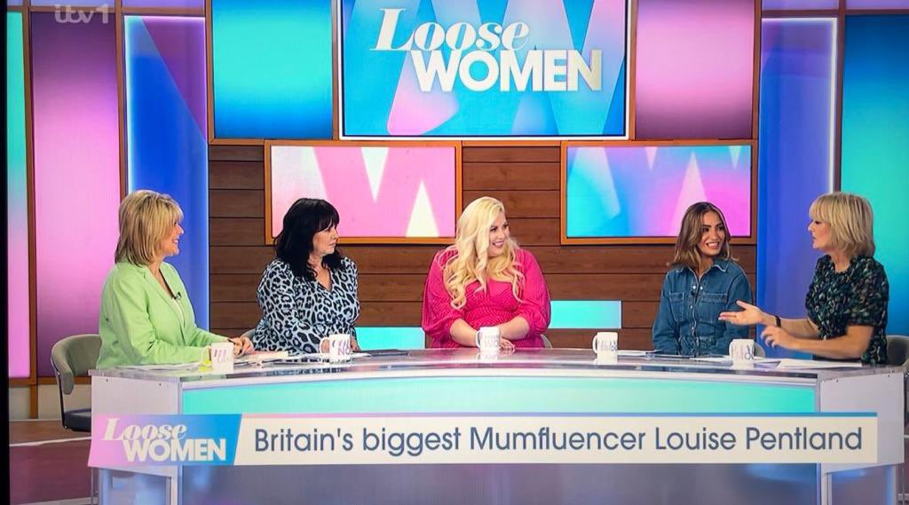 LOVED seeing @LouisePentland on @loosewomen today. An amazing role model and such a fun guest! More please! #louisepentland #LooseWomen