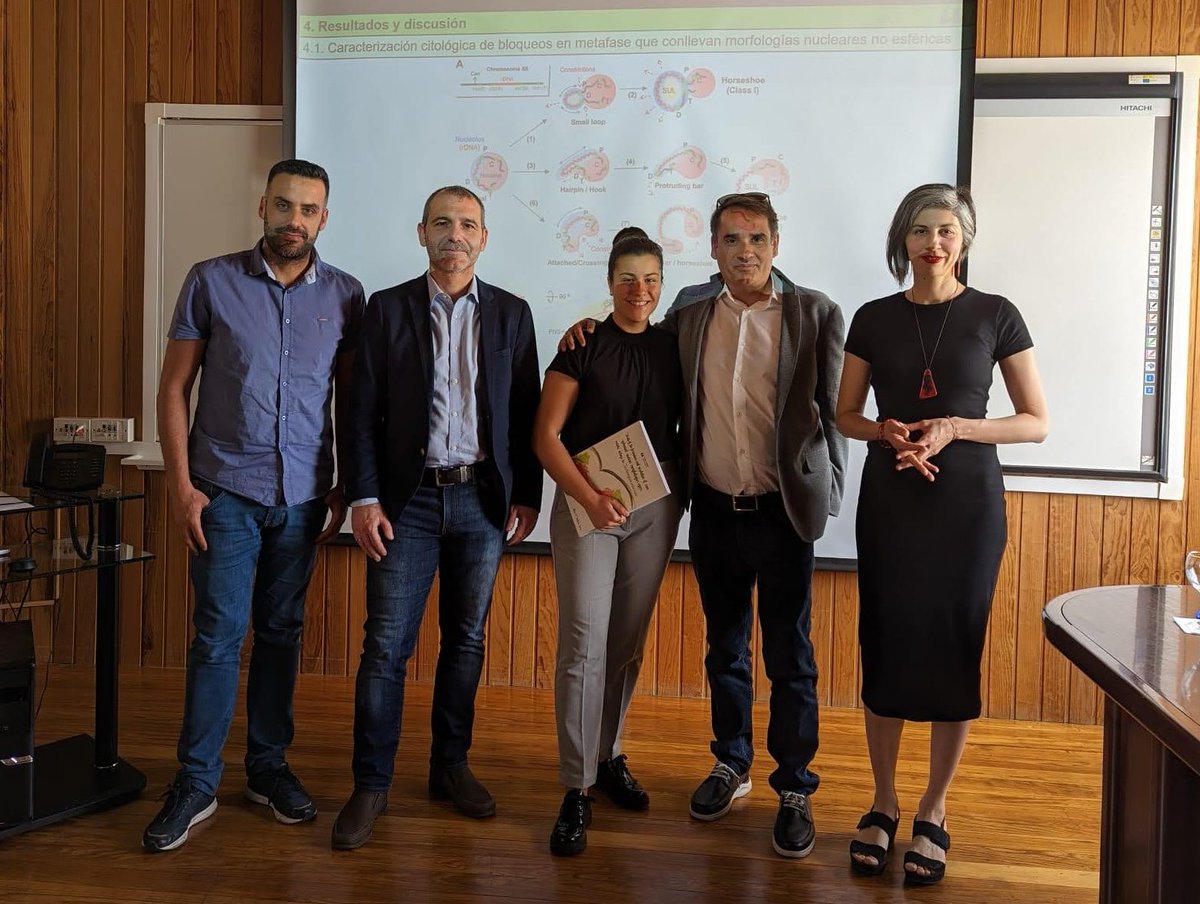 FMachinLab's tweet image. Another member of our group, Silvia Santana-Sosa, successfully defended her PhD thesis on March 31st @ULL! Congrats! We thank the thesis board for having a great discussion: Andrés Clemente-Blanco @aclebla, María Moriel-Carretero @MorieLAB, and Jonay García-Luis @jonaygl.