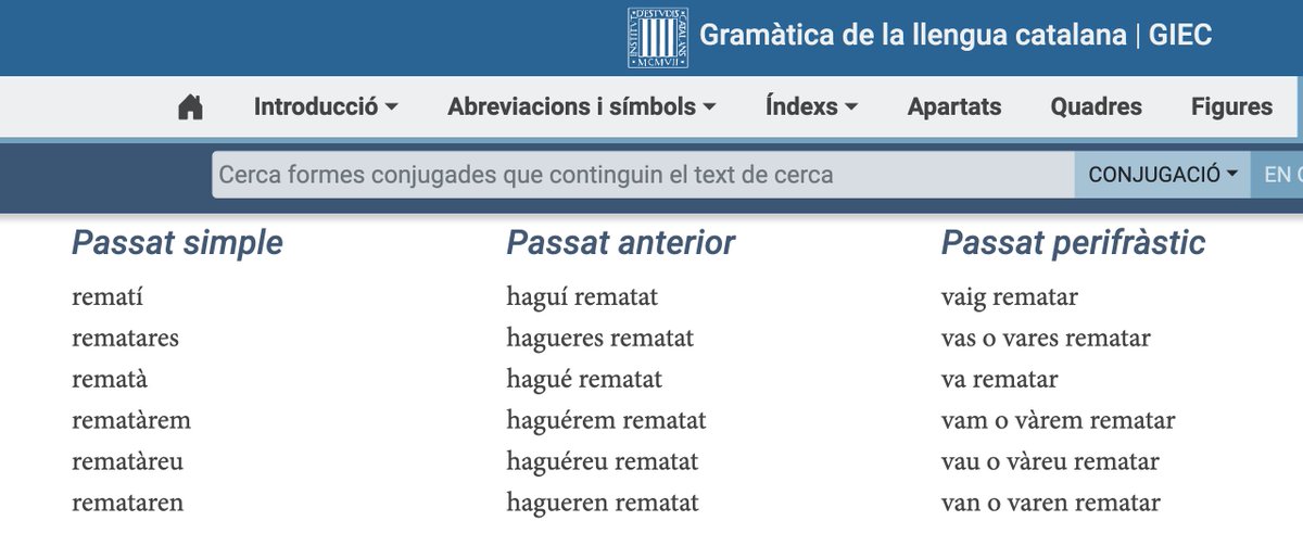 Ricard25J's tweet photo. No són tan rars els gallecs: 
–> "Arribí, flipí, cantí, pixí, aní, aproví, rematí"
Als valencians no mos guanya ni Déu!
[So de diable/demo]: HA!, HA!, HA! 🧛🧛🧛
Font: @AVLoficial, @iec 
Algunes parles del gallec acaben la 1a p. del passat 1a conj. = que 3a conj. 
#Flipei=#Flipín https://t.co/981Y7tQWPe